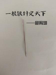 一根银针定天下